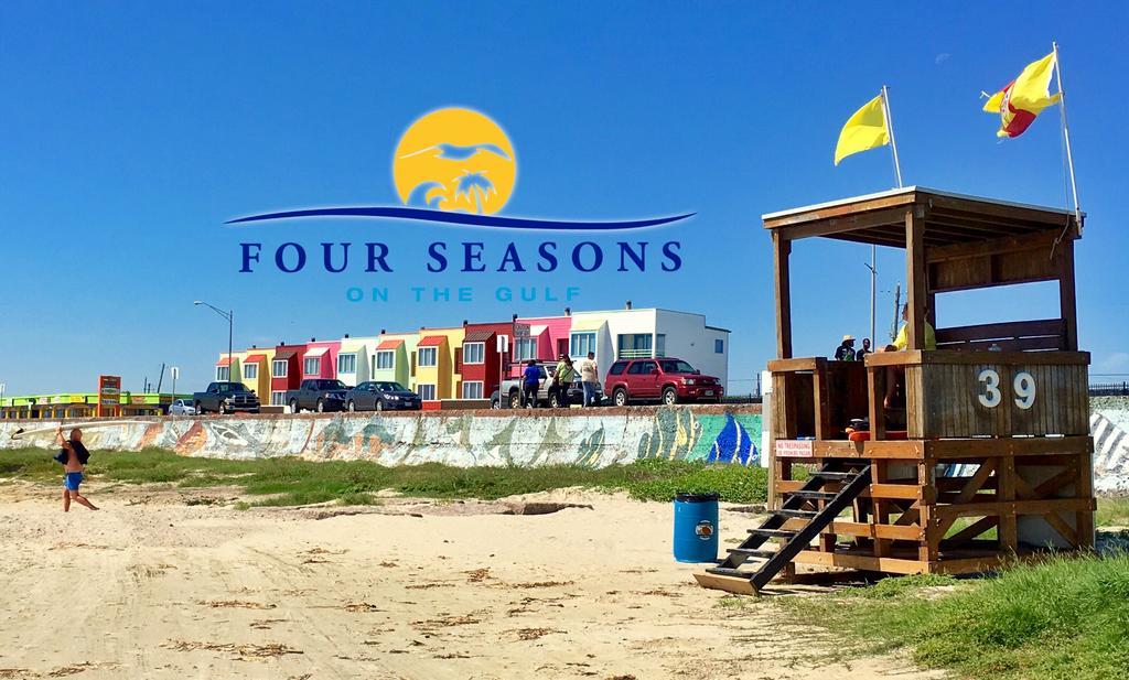 Villa Four Seasons On The Gulf Galveston Exterior foto